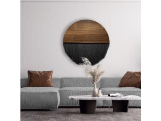 ARTE TELAR CON MADERA PARA LA PARED 