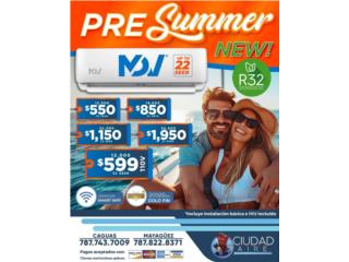 MDV UP TO 22 SEER 36,000 BTU $1950.00, CIUDAD AIRE PR  Puerto Rico