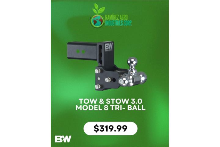 Pega Tow & Stow Model 8 Tri-ball, Puerto Rico