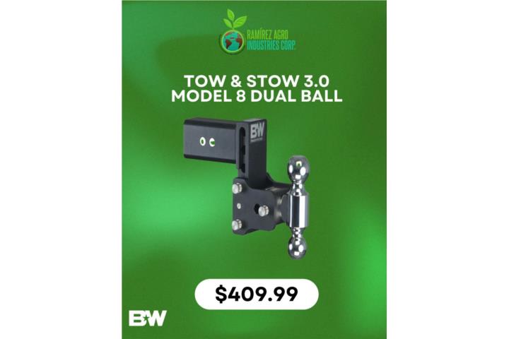 Pega Tow & Stow 3.0 Model 8 Dual-Ball, Puerto Rico