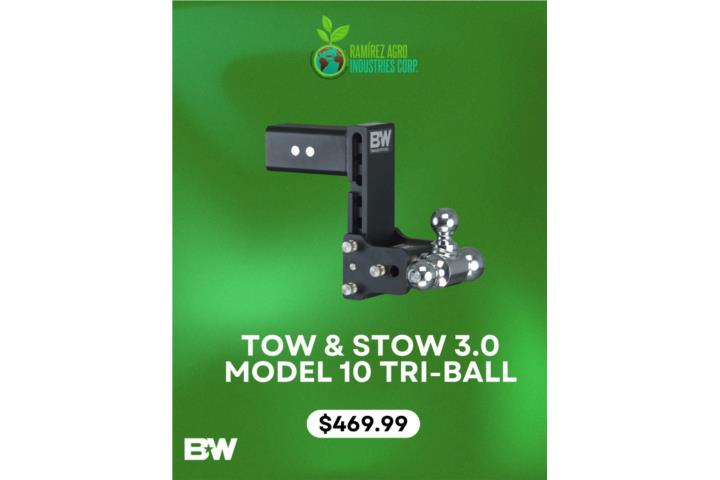 Pega Tow & Stow 3.0 Model 10 Tri-Ball, Puerto Rico