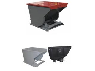 TILT TRUCKS AND DUMPING TRASH 