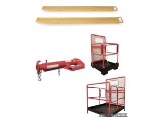 EXTENCIONES Y CANASTOS PARA FORKLIFTS 