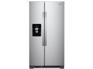 Nevera Marca Whirlpool Side by side 24.6cu, Puerto Rico