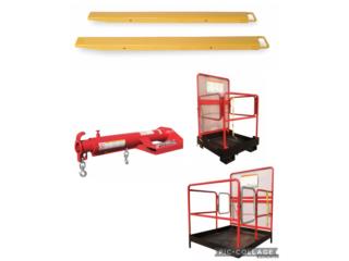 EXTENCIONES Y CANASTOS PARA FORKLIFTS 