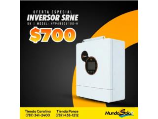 Inversor SRNE 5K,  Mundo Solar, Inc. Puerto Rico