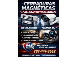 Monitore su C�mara desde su celular o tableta, FAST SECURITY  Puerto Rico