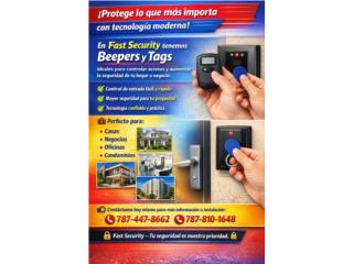 MAGNETICA Oferta con Beepers y Timbre, FAST SECURITY  Puerto Rico