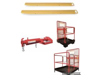 EXTENCIONES,BOOMS Y CANASTOS SKYTRAC/FORKLIFT