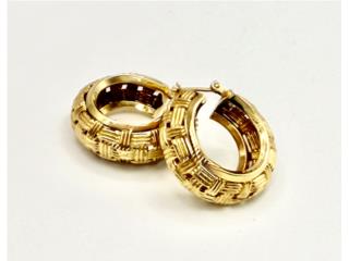 ARRACADAS 14KT, JOYERIA CARMEN  Puerto Rico