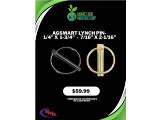 AgSmart Lynch Pin Desde 1/4� x 1-3/4� , RAMIREZ AGROINDUSTRIES CORP. Puerto Rico