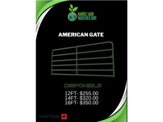 Tarter American Gate para ganado 12-16ft, RAMIREZ AGROINDUSTRIES CORP. Puerto Rico