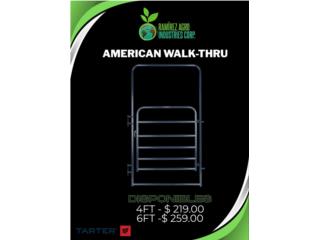 American Walk-Thru 4-6 ft, RAMIREZ AGROINDUSTRIES CORP. Puerto Rico