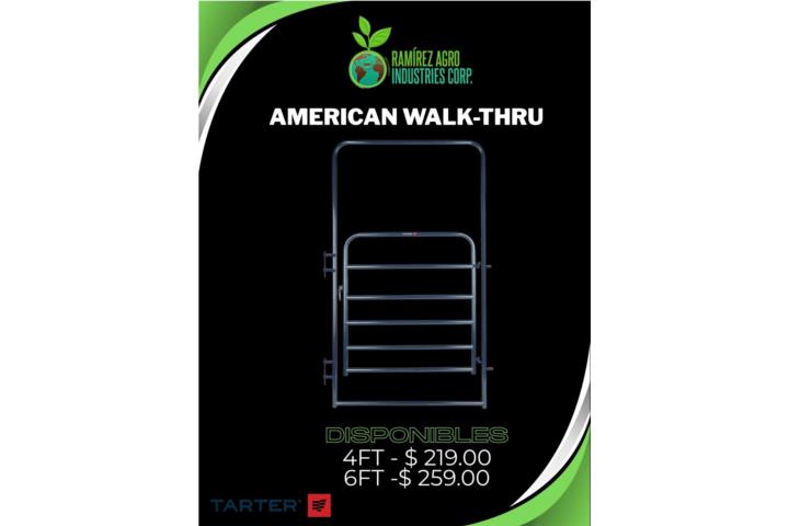 American Walk-Thru 4-6 ft, Puerto Rico