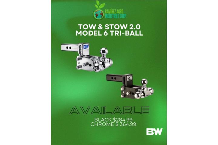 Tow & Stow 2.0 Model 6 Tri-ball, Puerto Rico