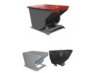 TILT TRUCKS AND DUMPING TRASH 