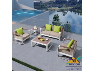 Muebles de Patio en aluminio , JM DECOR / www.jmdecor.net Puerto Rico
