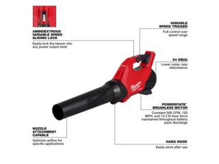 BLOWER 500CFM MILAWAUKEE, Ferreteria Ace Berrios Puerto Rico
