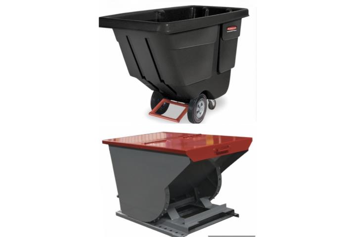 New Industrial Tilt Truck and Rotary Drum Cart Set - Puerto Rico