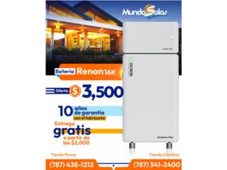 Bater�a Renon 16 K  - Puerto Rico Clasificados