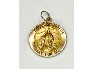 MEDALLA SAN JUDAS TADEO 14KT, JOYERIA CARMEN Puerto Rico