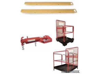 EXTENCIONES Y CANASTOS PARA FORKLIFTS 