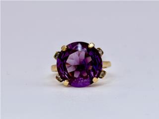 SORTIJA AMATISTA  10KT, JOYERIA CARMEN Puerto Rico