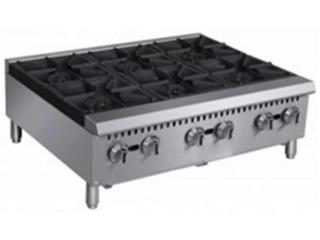 HDS | HDSCTH-36 | Hotplate, Countertop, Gas, Morland of P.R., Inc. Puerto Rico
