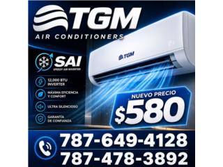 TGM 12,000 Seer 22 desde$580, Speedy Air Conditioning Service Puerto Rico