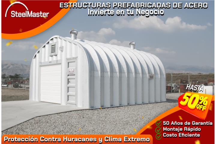 **SteelMaster - Hangares Prefabricados**, Puerto Rico