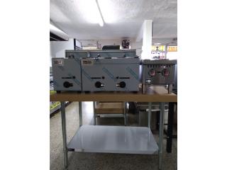 FREIDORAS DE MESA BARCO DE 1 Y 2 BANDEJAS GAS, BAYAMON RESTAURANT SUPPLY & BILLIARS Puerto Rico