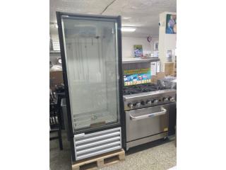 NEVERA DE PARED CON PUERTA DE CRISTAL