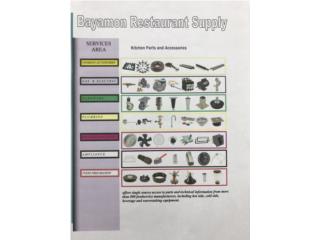 EQUIPOS COMERCIALES PIEZAS Y ACCESORIOS, BAYAMON RESTAURANT SUPPLY & BILLIARS Puerto Rico