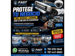 Busca Camaras de Seguridad o Cerraduras , FAST SECURITY  Puerto Rico