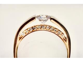 SORTIJA BRILLANTE 18KT, JOYERIA CARMEN Puerto Rico