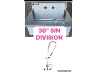 FREGADERO COMERCIAL 36� SIN DIVISION , SP TOOLS PUERTO RICO Puerto Rico