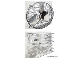 EXTRACTORES SHUTTER FAN 10�,12�,16�,24�,36�, SP TOOLS PUERTO RICO Puerto Rico