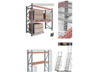PALLETS RACKS ALMACENES Y ESCALERAS CORREDIZA, SP TOOLS PUERTO RICO Puerto Rico