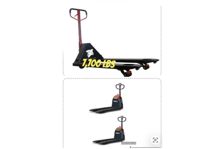 PALLET JACKS MANUALES Y ELECTRICOS, Puerto Rico