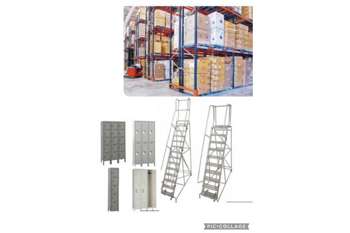 LOCKERS,ESCALERAS Y PALLETS RACKS , Puerto Rico