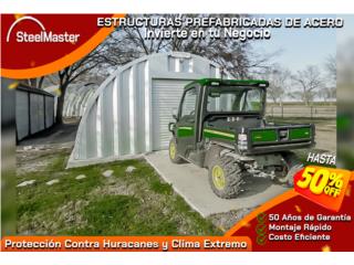 **SteelMaster - Hangares Prefabricados**, SteelMaster Buildings, LLC Puerto Rico