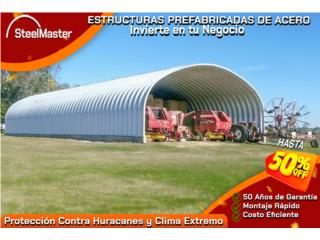 **SteelMaster - Hangares Prefabricados**, SteelMaster Buildings, LLC Puerto Rico