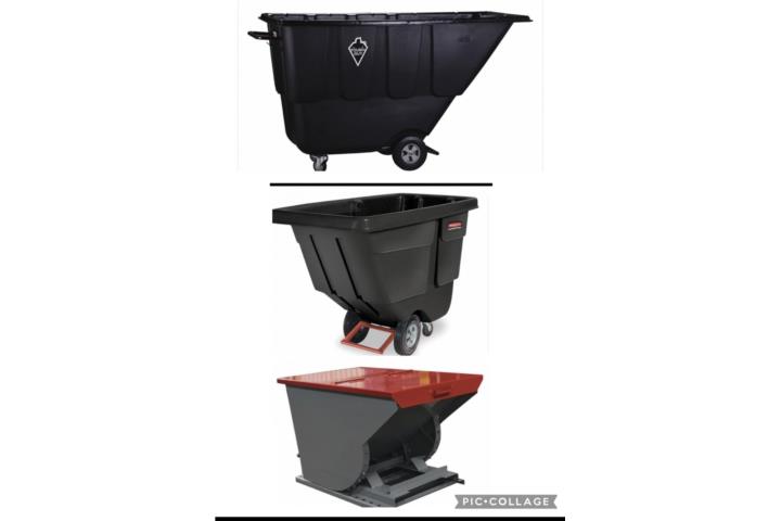 TILT TRUCKS AND DUMPING TRASH , Puerto Rico
