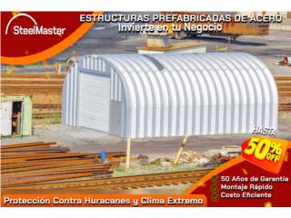 **SteelMaster - Hangares Prefabricados**, Puerto Rico