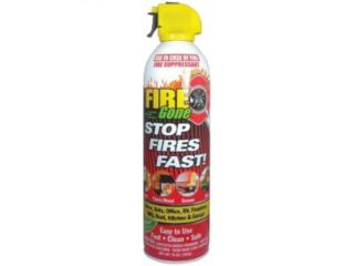 EXTINGUIDOR PERSONAL  FIRE GONE 16OZ CAN, Puerto Rico