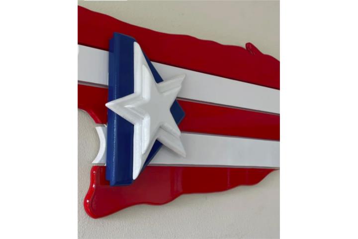 Mapa PR Mediano, Puerto Rico