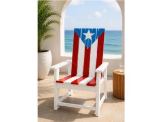 Silla Fija Bandera de PR, Ra�ces Tu Boriken Puerto Rico