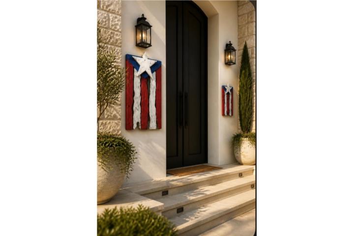 Artesanías con la Bandera de PR, Puerto Rico