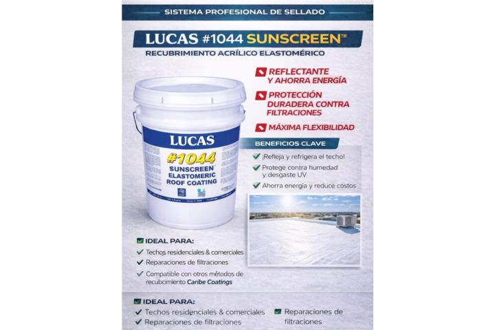 SELLADOR ELASTOMÉRICO LUCAS 1044, Puerto Rico