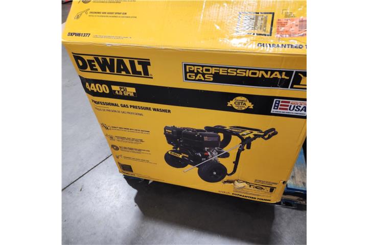 Máquina de Presión Dewalt 4,400psi, 4.0GMP, Puerto Rico